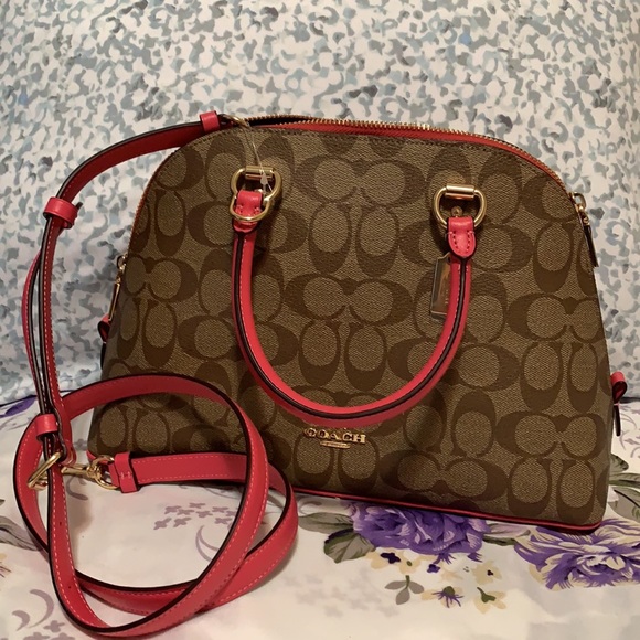 💯 %Authentic Coach Katy Satchel - Picture 4 of 9